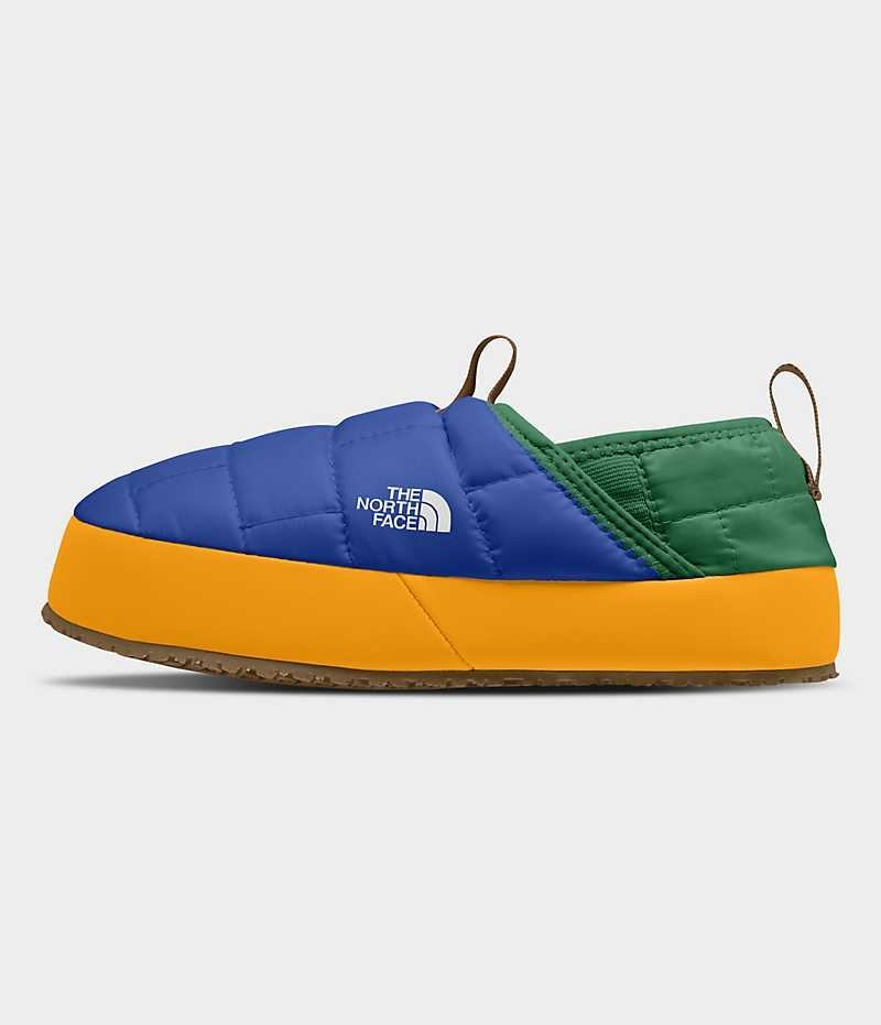 Mules The North Face ThermoBall™ Traction II Garcon Bleu Vert | PARIS GFWRQ