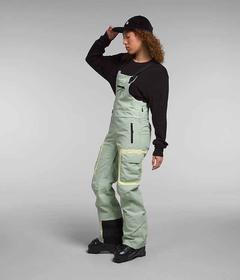 Pantalon Bib The North Face Dragline Femme Menthe | FRANCE PLDUJ