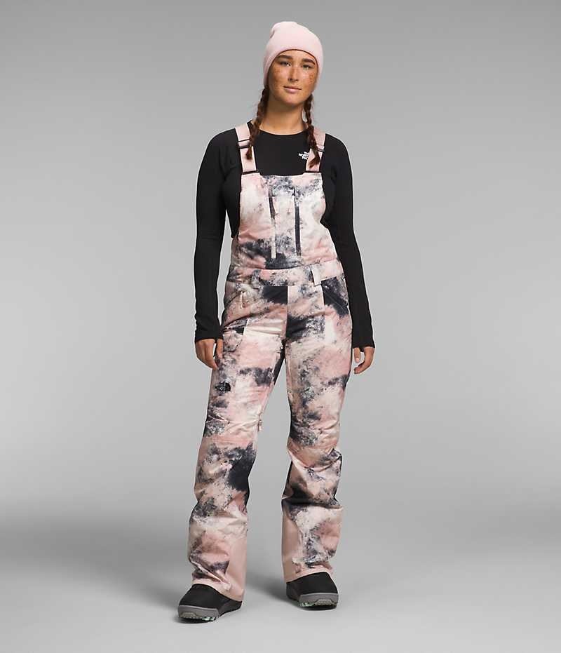 Pantalon Bib The North Face Freedom Insulated Femme Rose | FR ZKEQL