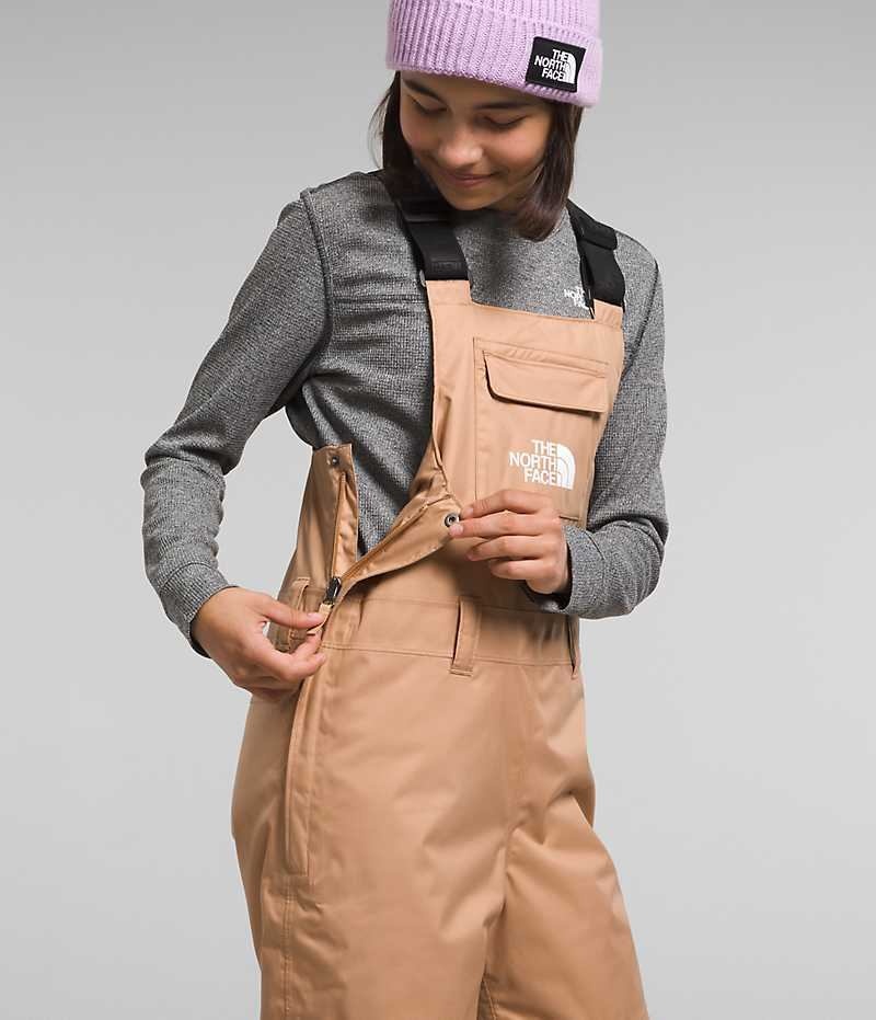 Pantalon Bib The North Face Freedom Insulated Fille Kaki | PARIS NLIVB