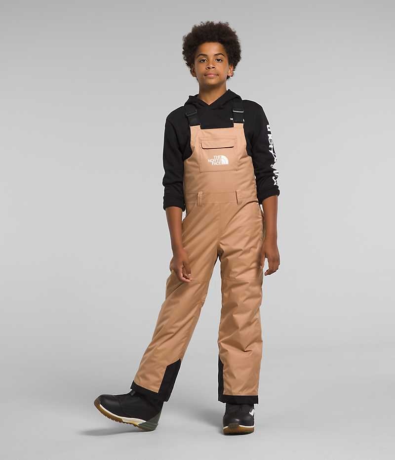 Pantalon Bib The North Face Freedom Insulated Garcon Kaki | FR LDUGC