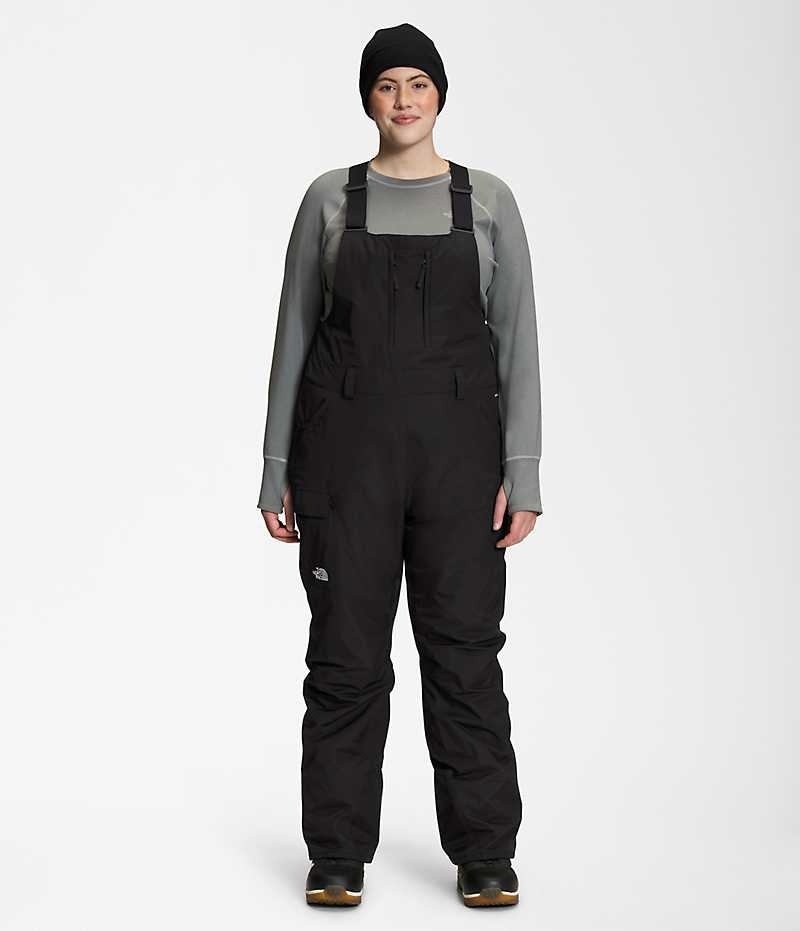 Pantalon Bib The North Face Plus Freedom Femme Noir | FR QSRZD
