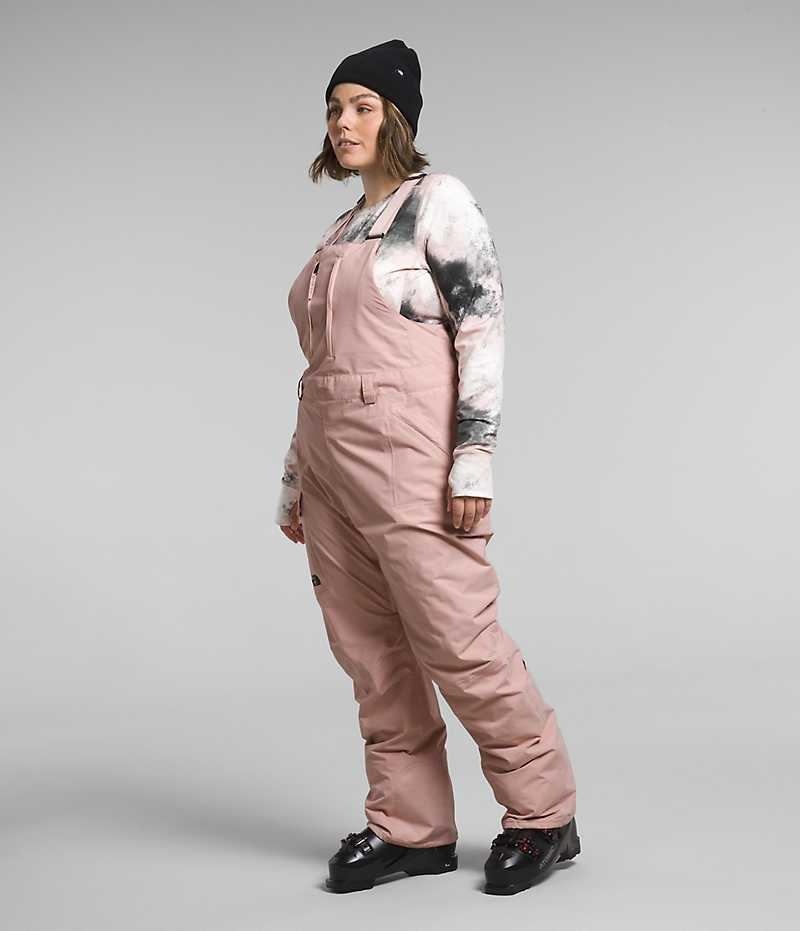 Pantalon Bib The North Face Plus Freedom Femme Rose | PARIS ZPDCT