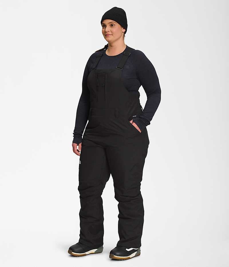 Pantalon Bib The North Face Plus Freedom Insulated Femme Noir | FR UVYKJ