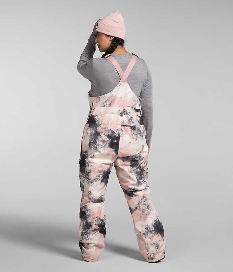 Pantalon Bib The North Face Plus Freedom Insulated Femme Rose | FR DYUJA