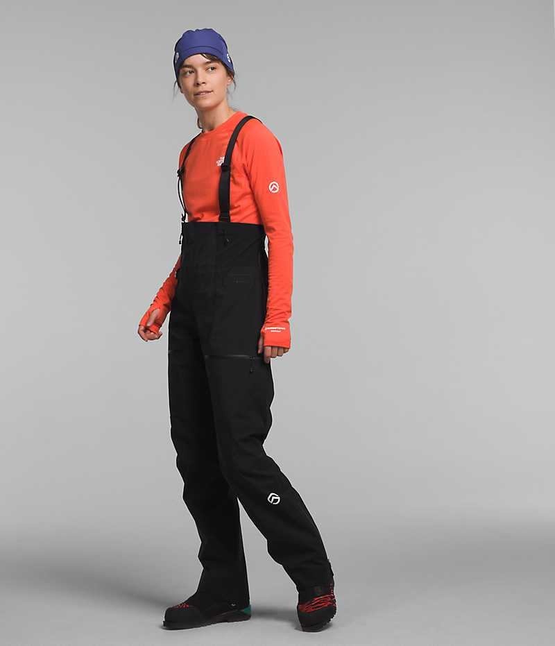 Pantalon Bib The North Face Summit Series Pumori GTX Pro Femme Noir | PARIS OCMWG