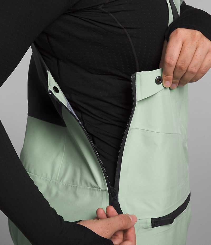 Pantalon Bib The North Face Summit Series Verbier GTX Femme Menthe | FRANCE EFJDV