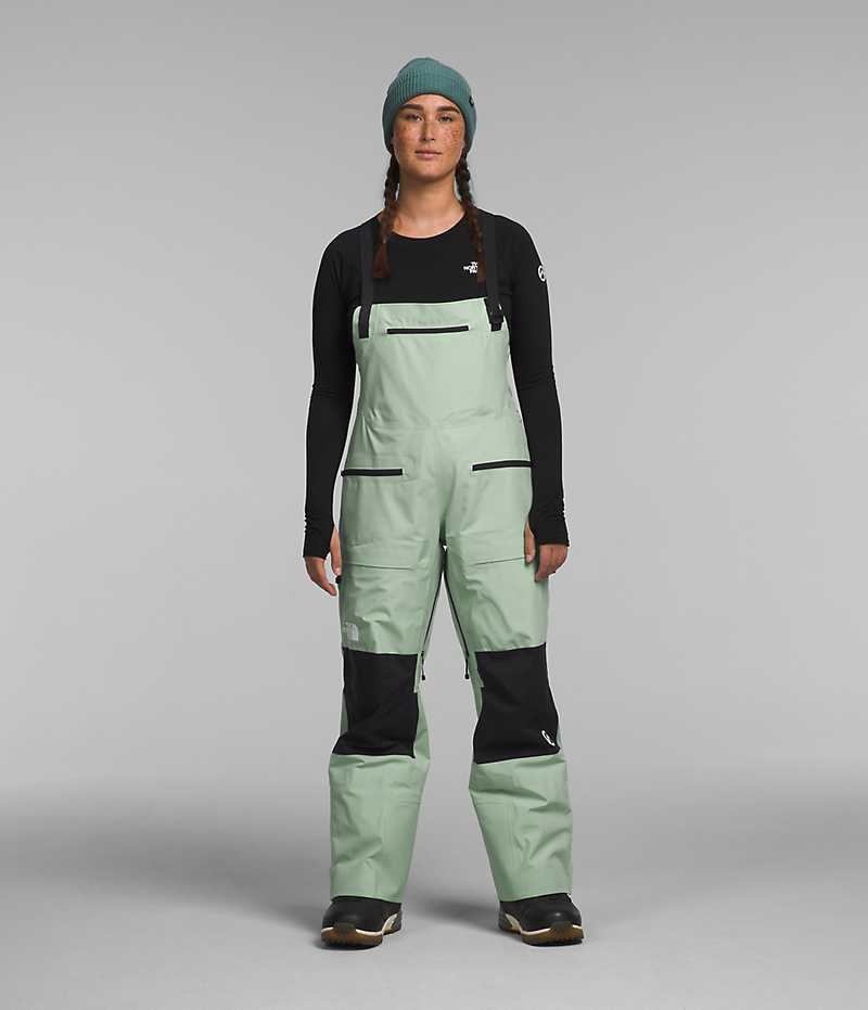 Pantalon Bib The North Face Summit Series Verbier GTX Femme Menthe | FRANCE EFJDV