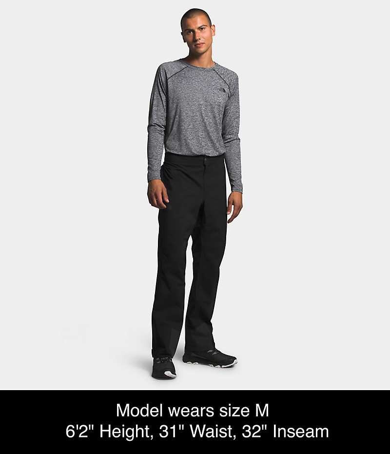 Pantalon De Pluie The North Face Dryzzle FUTURELIGHT™ Full-Zip Homme Noir | PARIS AIHQU