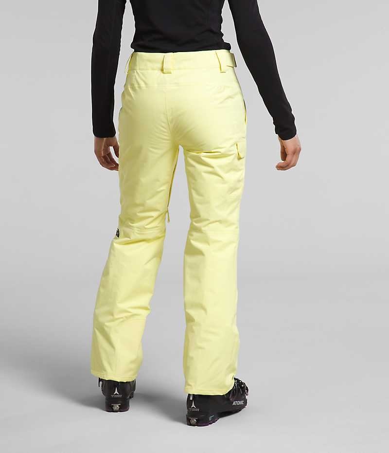 Pantalon Isolé The North Face Freedom Femme Jaune | FRANCE HAETY