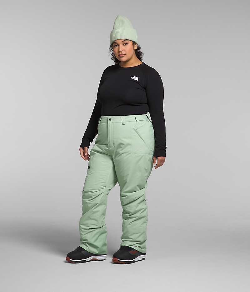 Pantalon Isolé The North Face Plus Freedom Femme Menthe | PARIS CHPDO