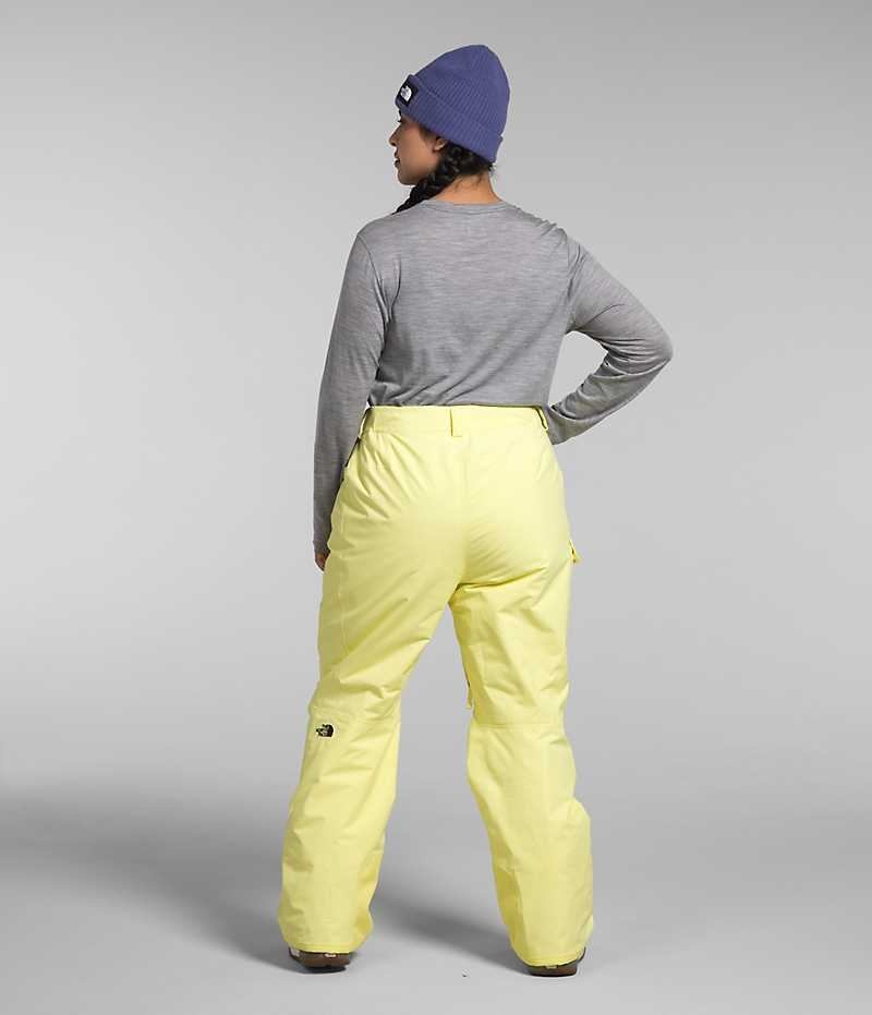 Pantalon Isolé The North Face Plus Freedom Femme Jaune | FRANCE LSDGE