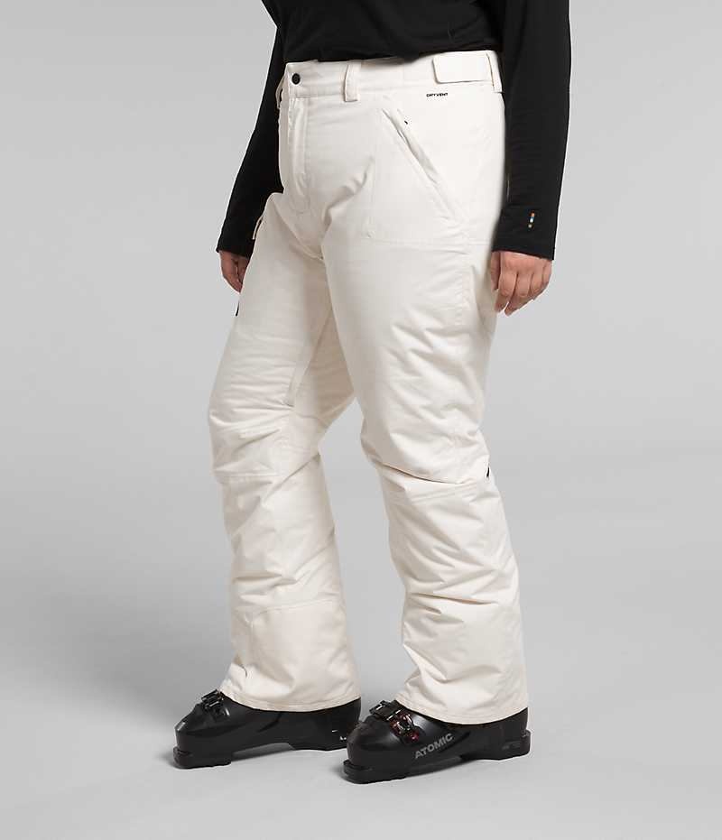 Pantalon Isolé The North Face Plus Freedom Femme Blanche | PARIS UWRBZ