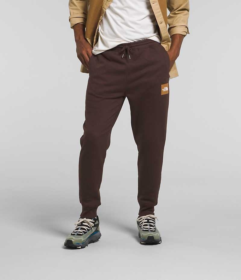 Pantalon Jogging The North Face Box NSE Homme Marron | PARIS YZUNR