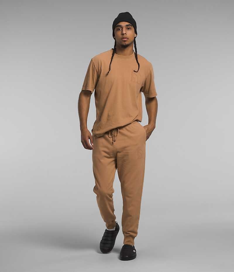 Pantalon Jogging The North Face Garment Dye Homme Kaki | FRANCE ZHOTQ