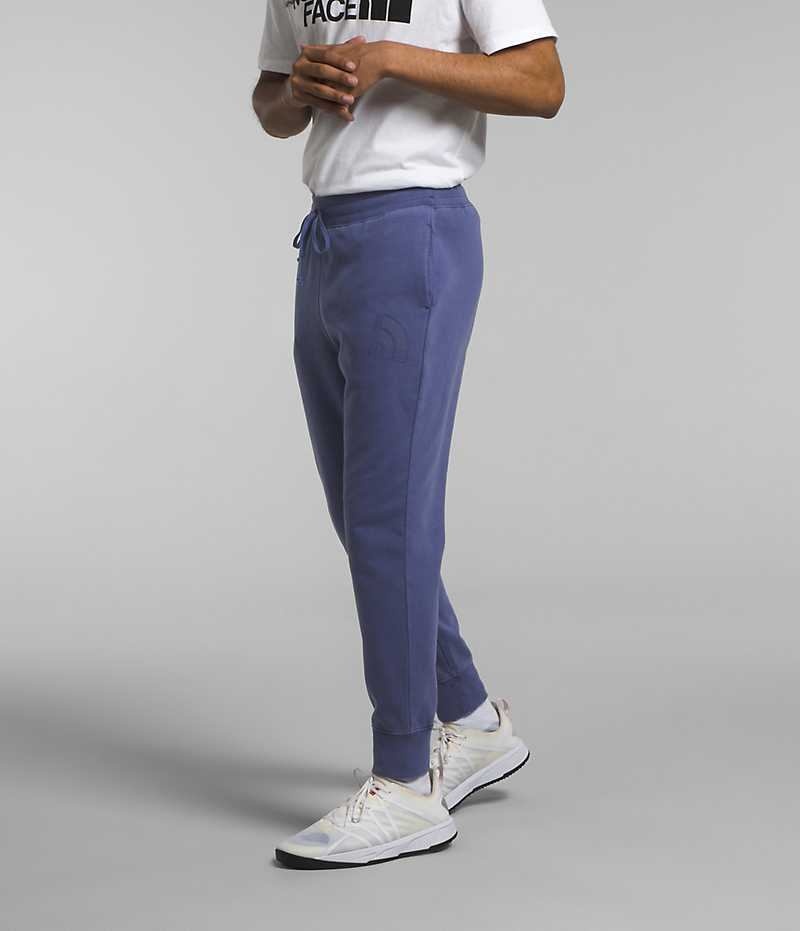 Pantalon Jogging The North Face Garment Dye Homme Bleu | FR GPKEB