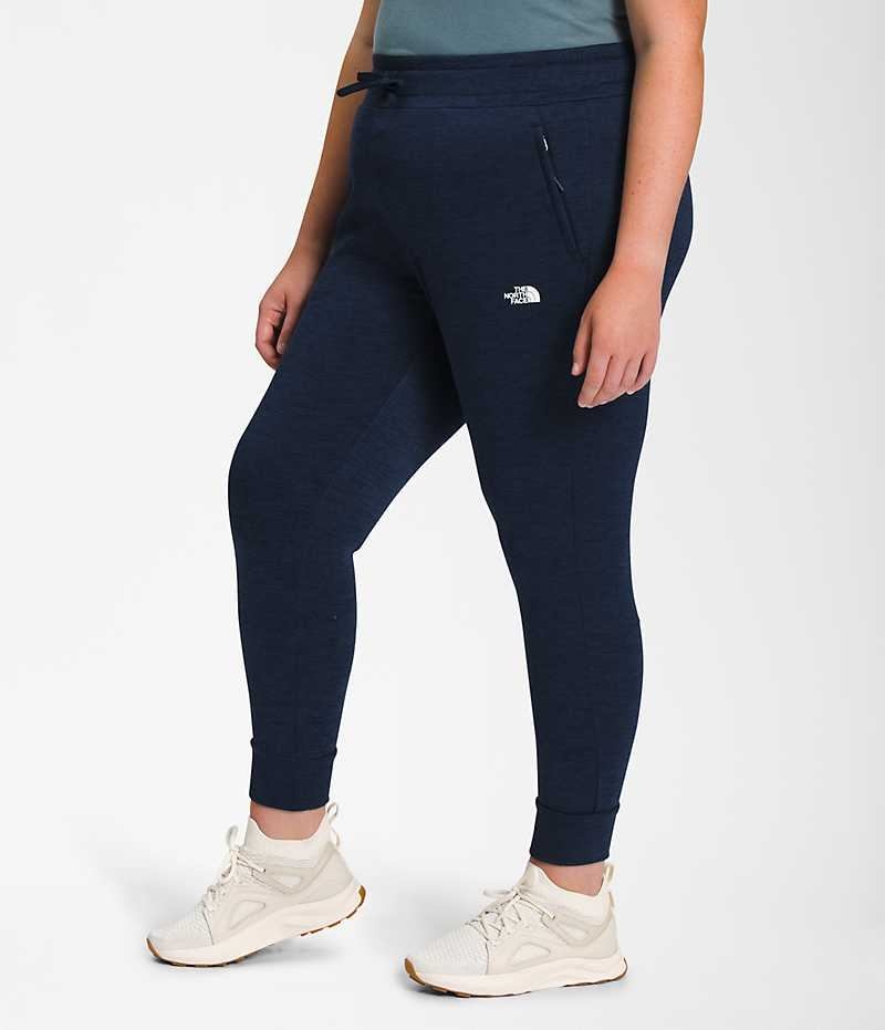 Pantalon Jogging The North Face Plus Canyonlands Femme Bleu Marine | FRANCE ISUGC