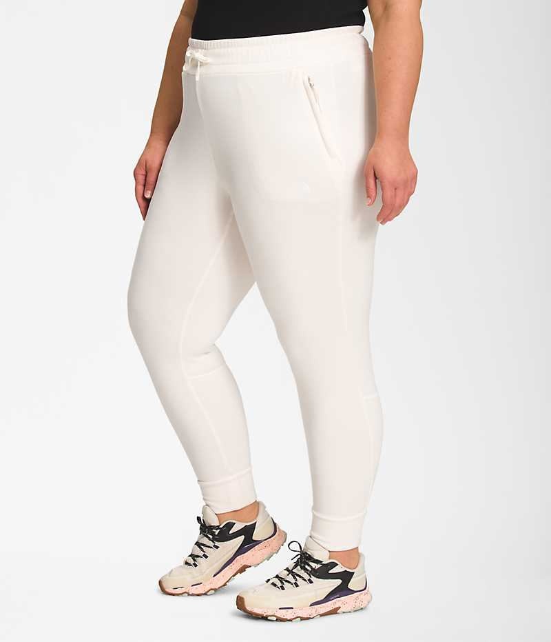 Pantalon Jogging The North Face Plus Canyonlands Femme Blanche | FR UOLKV