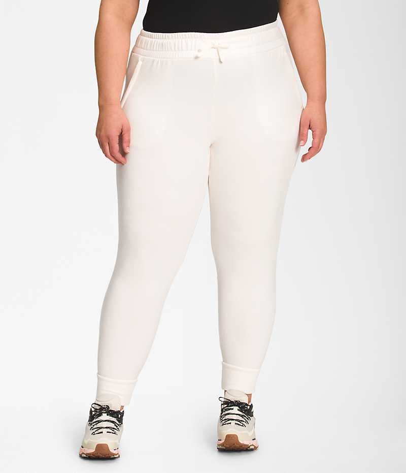 Pantalon Jogging The North Face Plus Canyonlands Femme Blanche | FR UOLKV