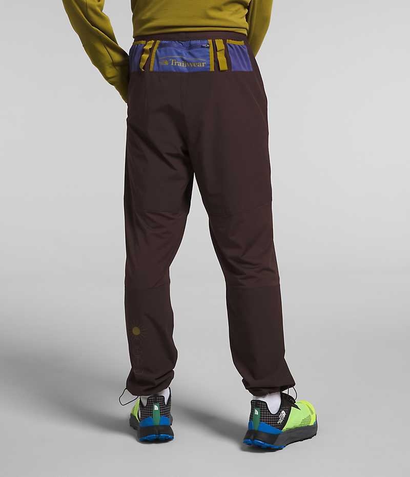 Pantalon Jogging The North Face Trailwear OKT Homme Marron | FR NUIJT