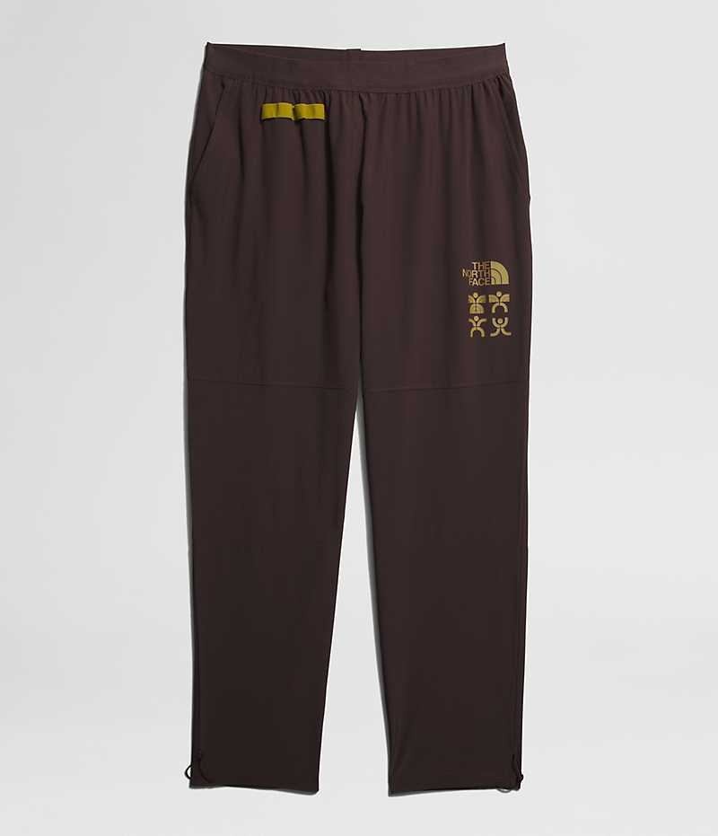 Pantalon Jogging The North Face Trailwear OKT Homme Marron | FR NUIJT