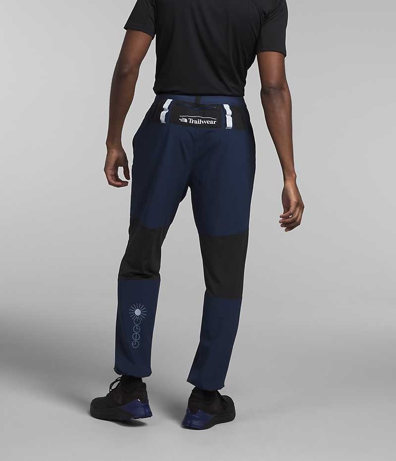 Pantalon Jogging The North Face Trailwear OKT Homme Bleu Marine Noir | FRANCE ZONAX
