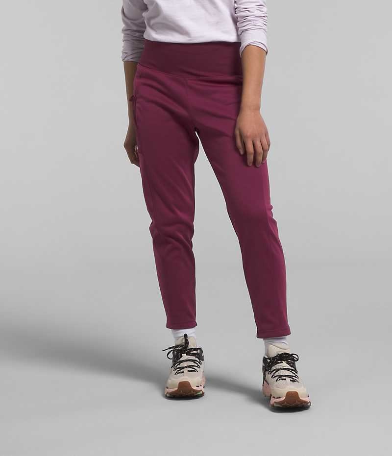 Pantalon The North Face D\'hiver Warm Fille Bordeaux | FR CJSQO