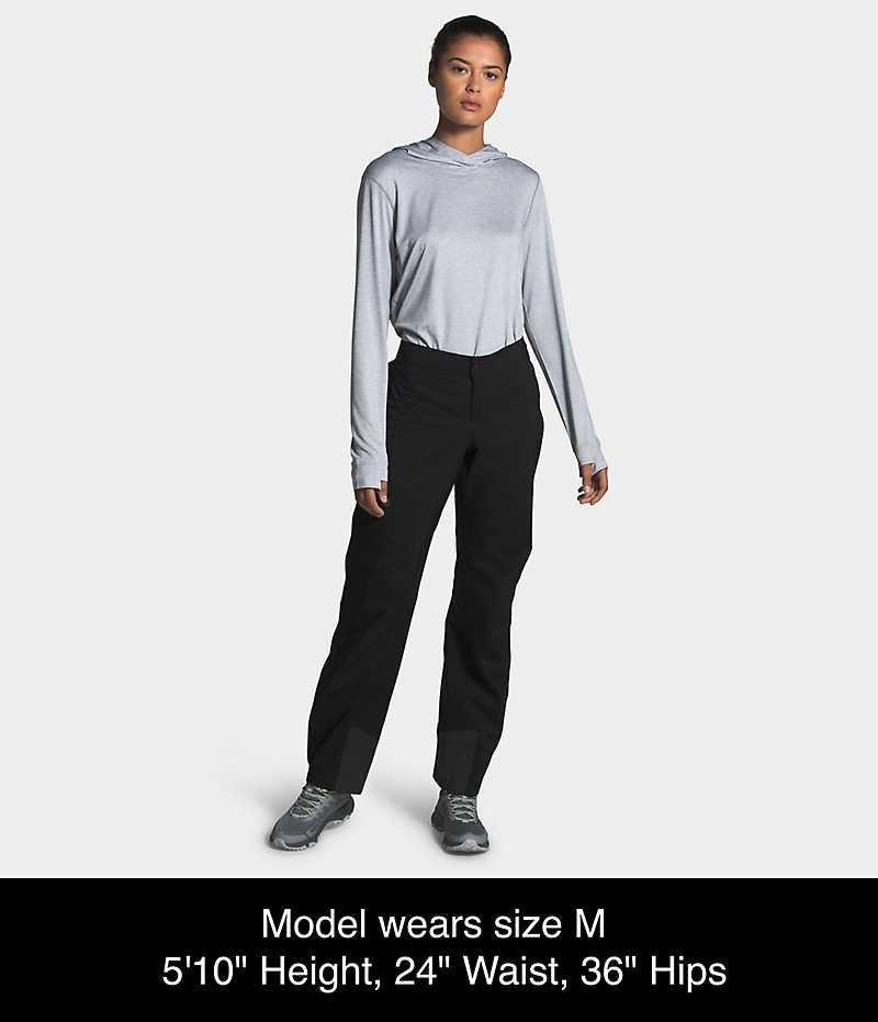 Pantalon The North Face Dryzzle FUTURELIGHT™ Full-Zip Femme Noir | PARIS GFJVQ
