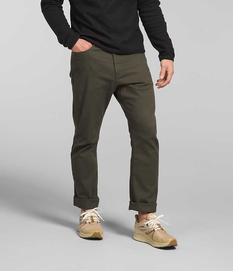 Pantalon The North Face Field 5-Pocket Homme Vert Olive | FRANCE TVBEP