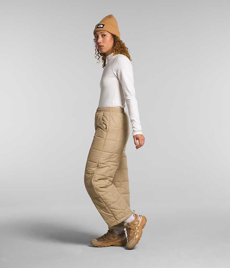 Pantalon The North Face Lhotse Femme Kaki | PARIS FBKEU