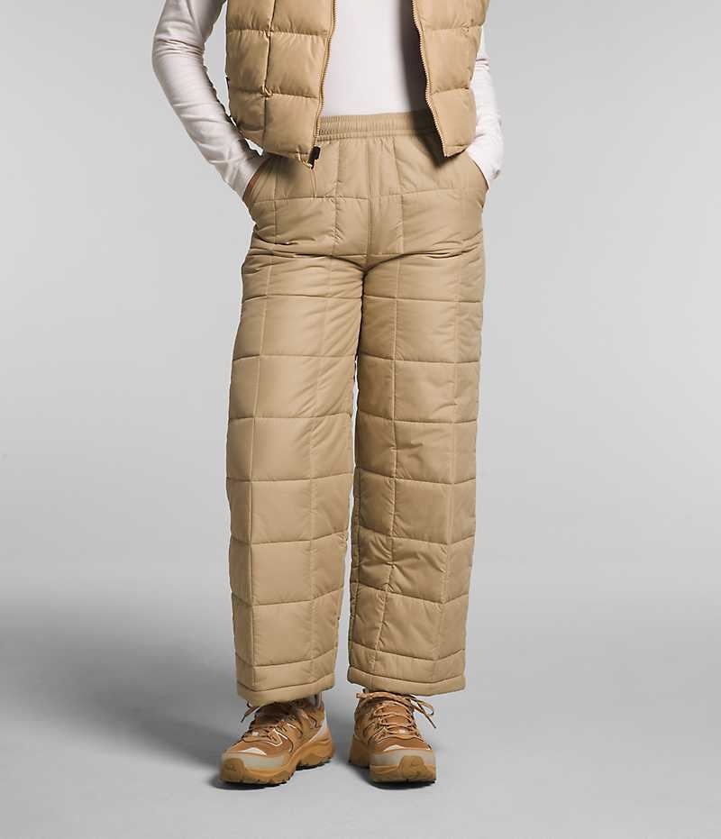 Pantalon The North Face Lhotse Femme Kaki | PARIS FBKEU