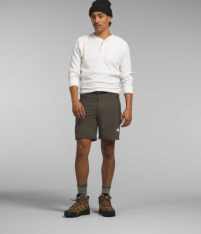 Pantalon The North Face Paramount Pro Convertible Homme Vert Olive | PARIS XWFGD