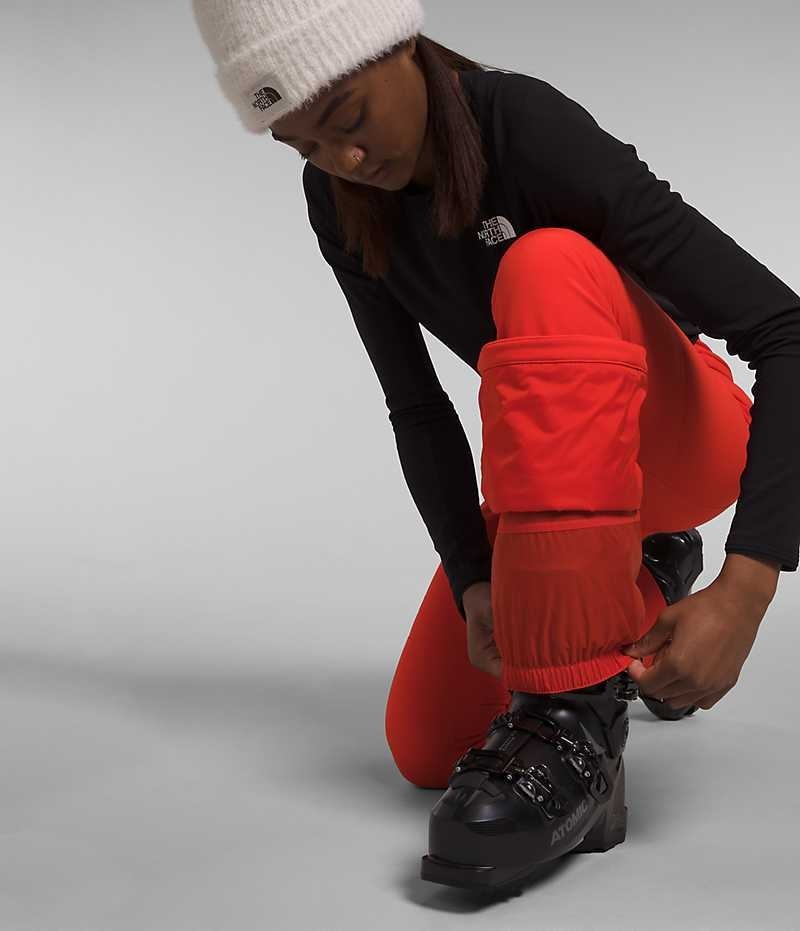 Pantalon The North Face Snoga Femme Rouge | PARIS QBAON