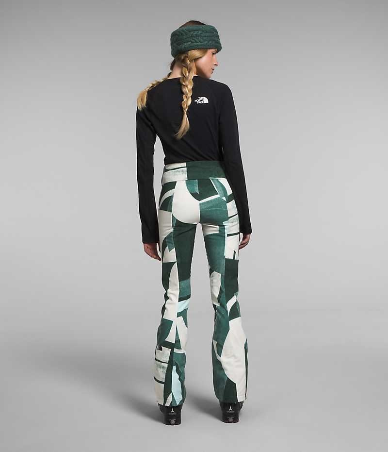 Pantalon The North Face Snoga Femme Vert | FRANCE HPZMN