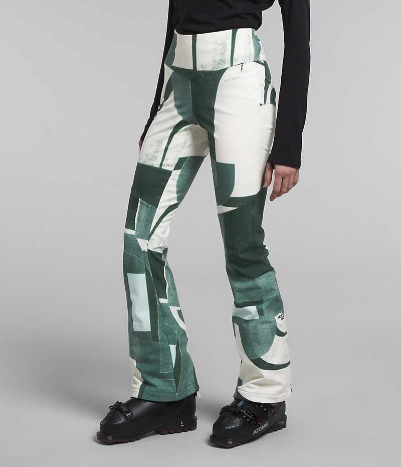 Pantalon The North Face Snoga Femme Vert | FRANCE HPZMN