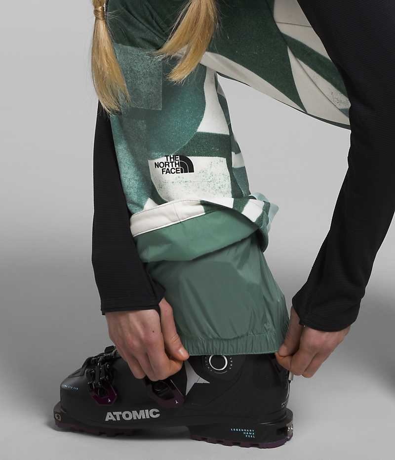 Pantalon The North Face Snoga Femme Vert | FRANCE HPZMN