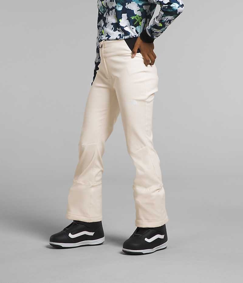 Pantalon The North Face Snoga Fille Blanche | FRANCE JNRKT
