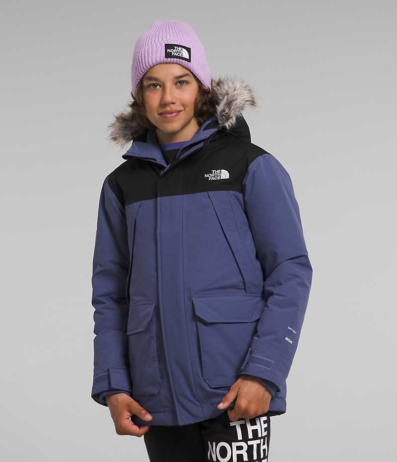 Parka The North Face McMurdo Garcon Bleu | FRANCE UNZES