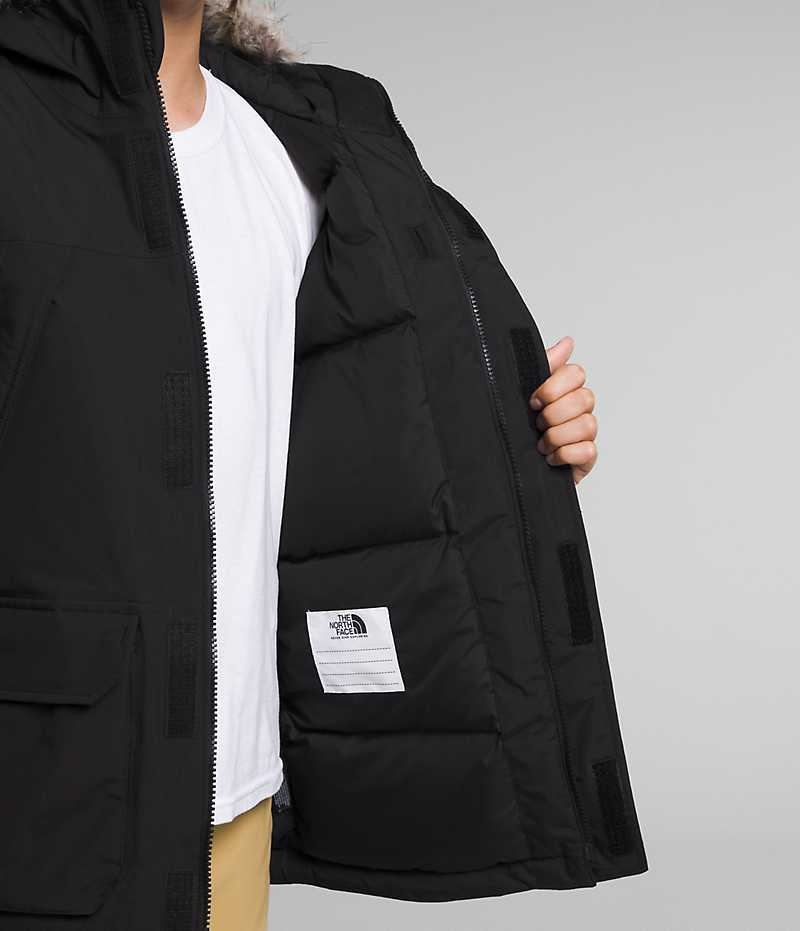 Parka The North Face McMurdo Garcon Noir | PARIS QPONH