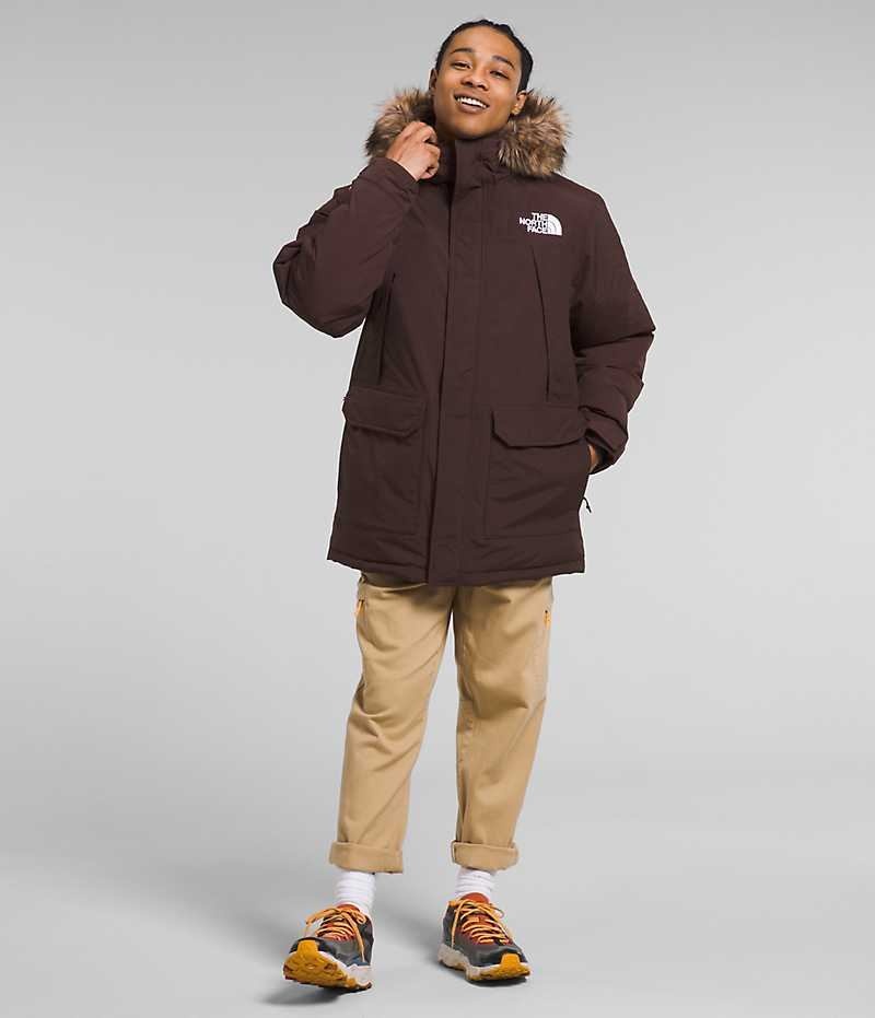 Parka The North Face McMurdo Homme Bordeaux | FRANCE SFUMG