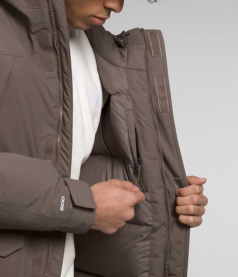 Parka The North Face McMurdo Homme Marron | PARIS HBDNW