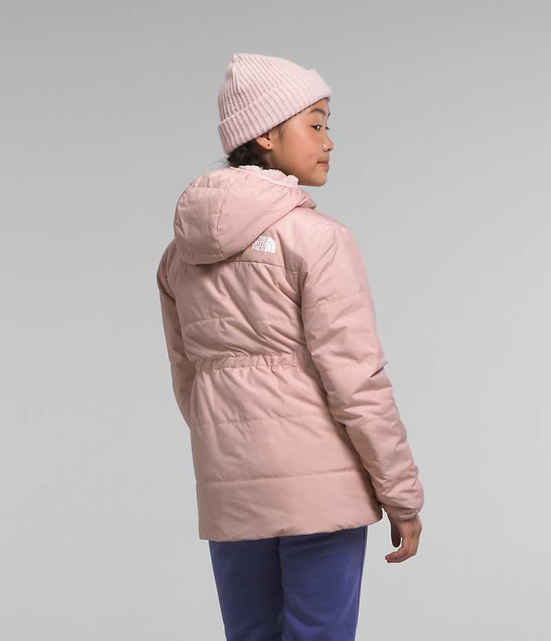 Parka The North Face Reversible Mossbud Fille Rose | FR AQHRO