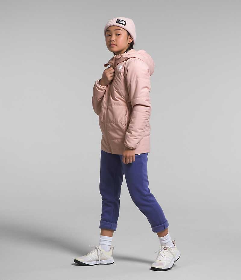 Parka The North Face Reversible Mossbud Fille Rose | FR AQHRO