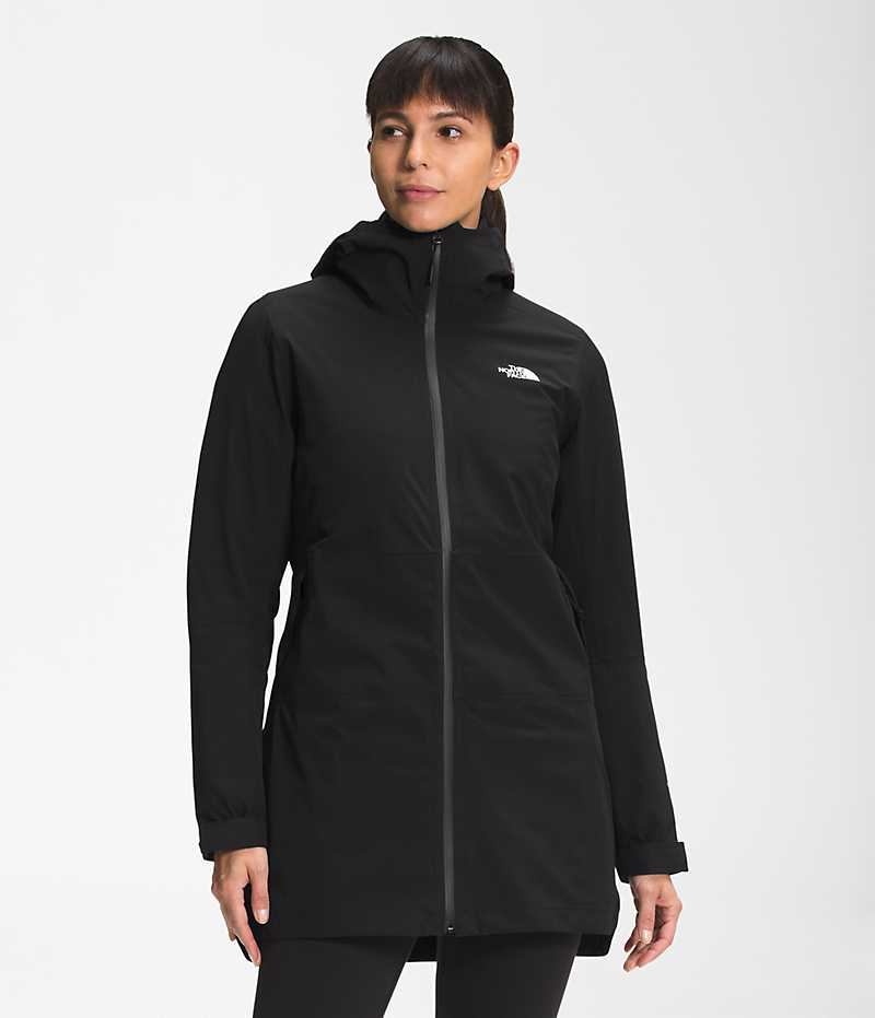Parka The North Face ThermoBall™ Eco Triclimate® Femme Noir | FRANCE AGSNZ