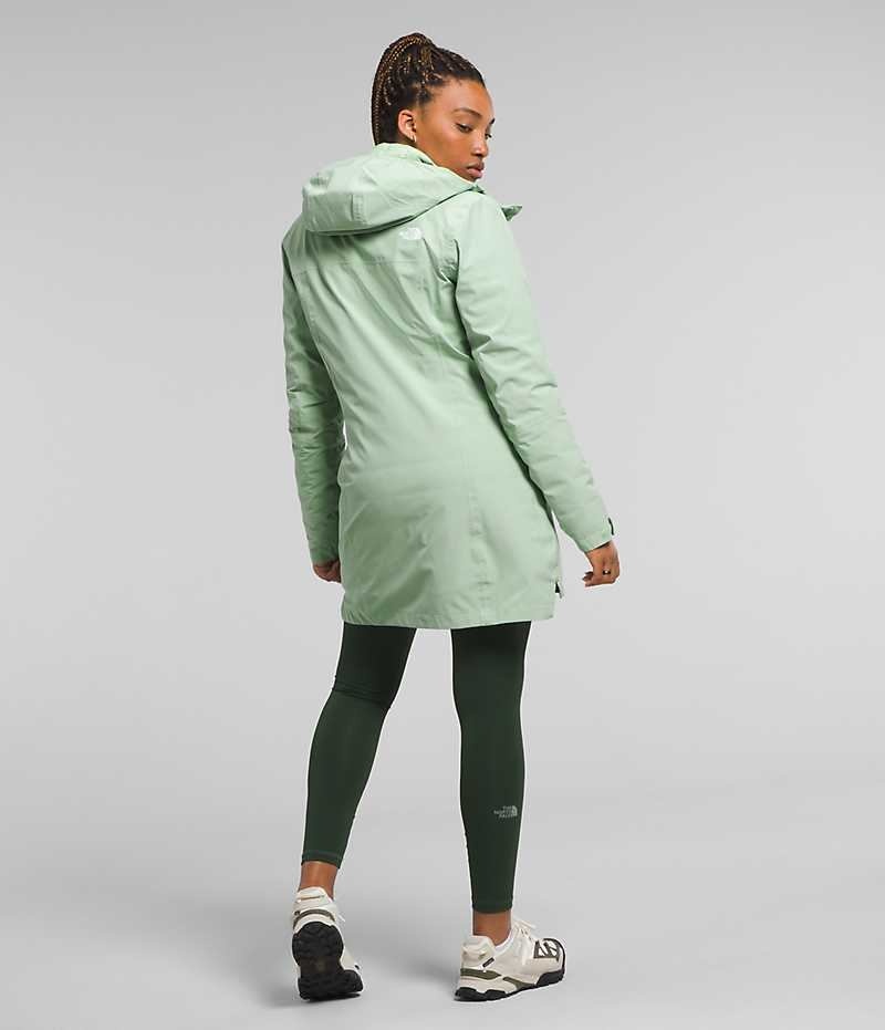 Parka The North Face ThermoBall™ Eco Triclimate® Femme Menthe | FR LVGFZ