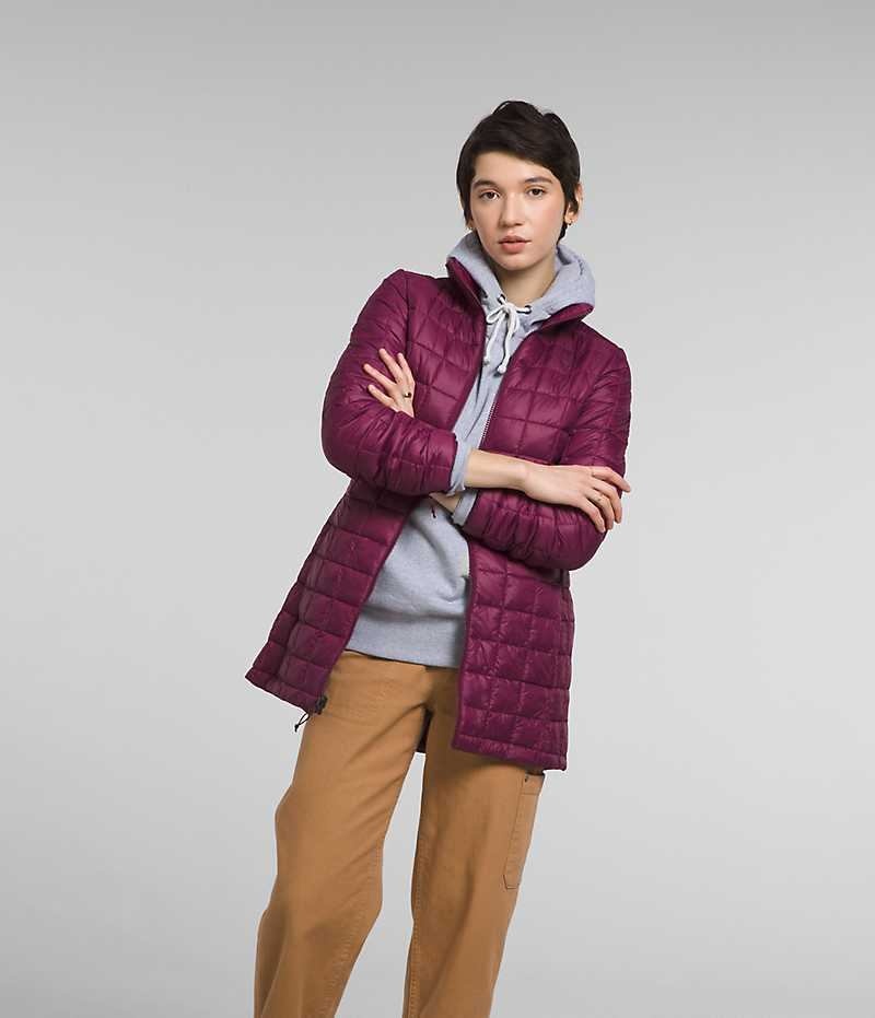 Parka The North Face ThermoBall™ Eco Triclimate® Femme Bordeaux | FRANCE HOLTY