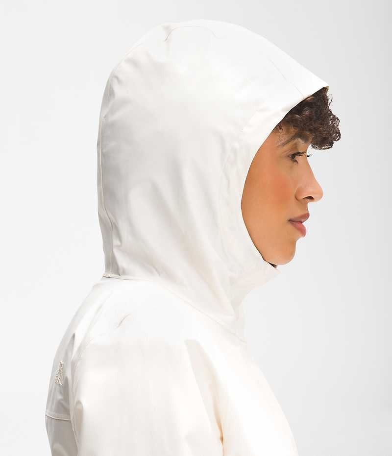 Parka The North Face Woodmont Femme Blanche | PARIS SKZYC