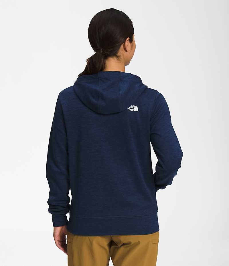 Sweat a Capuche The North Face Canyonlands Pullover Femme Bleu Marine | FR MYKDH