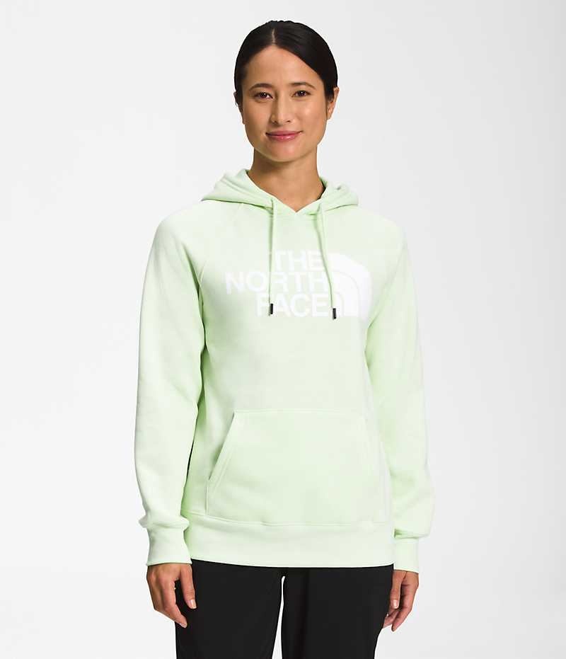 Sweat a Capuche The North Face Half Dome Pullover Femme Menthe | PARIS QFPKY