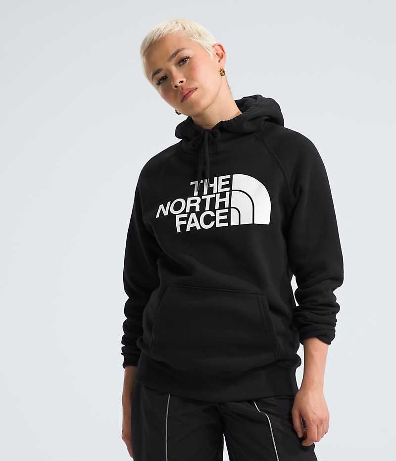 Sweat a Capuche The North Face Half Dome Pullover Femme Noir | PARIS ANULW